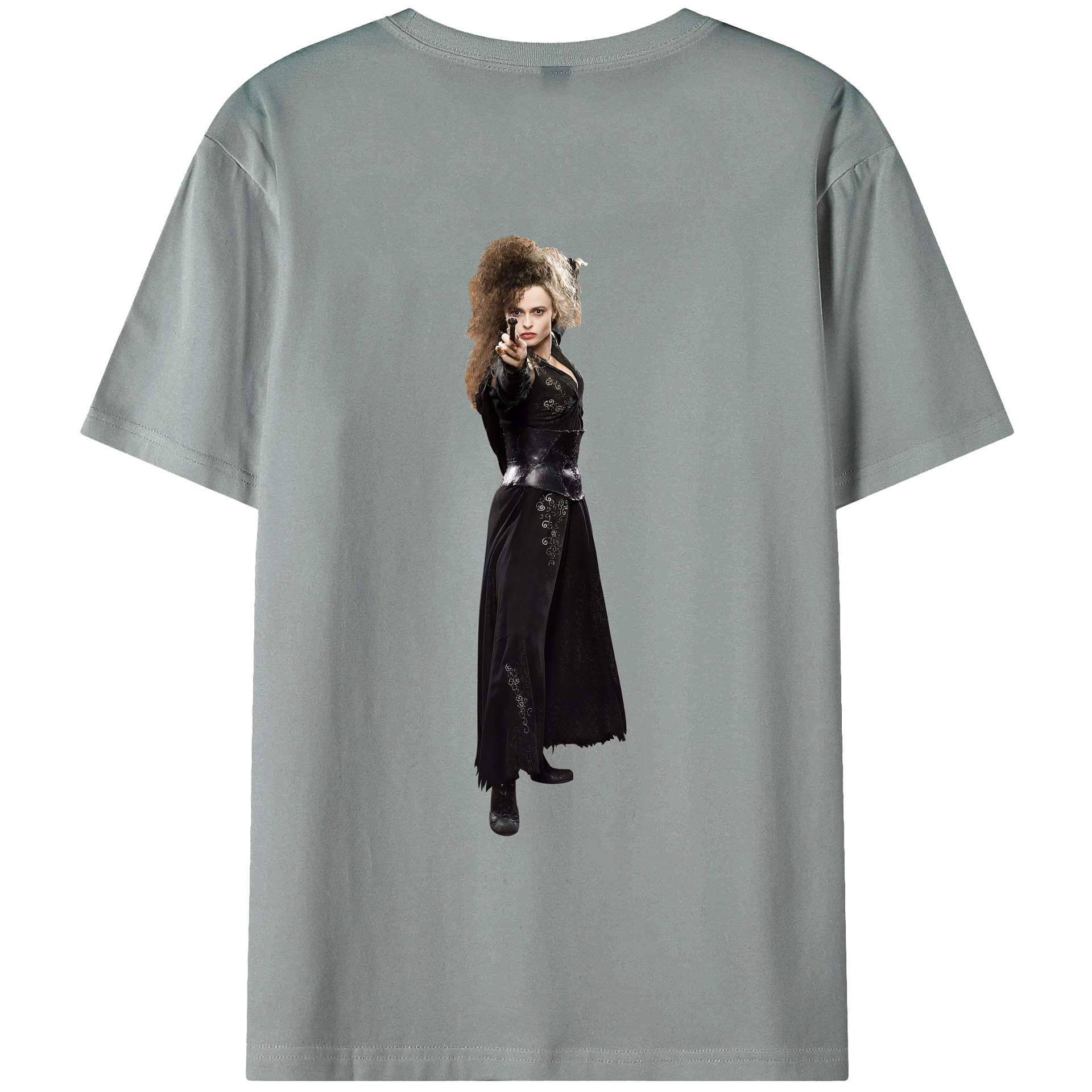 （画像用） Harry Potter ハリー・ポッターシリーズ 綿100％ メンズ半袖Tシャツ（バックプリント） 通気性